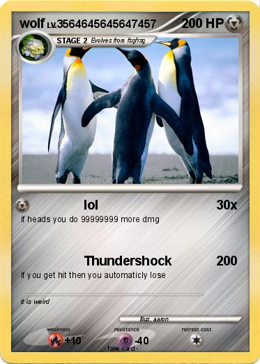 Pokemon wolf