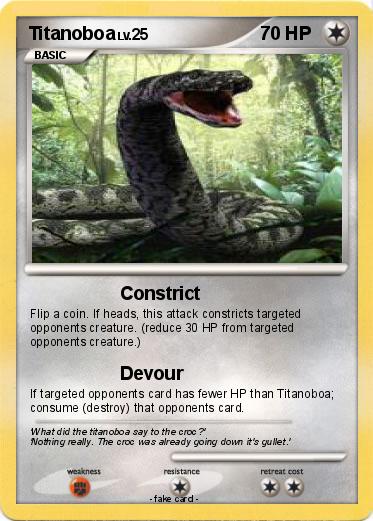 Pokemon Titanoboa