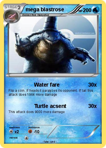 Pokemon mega blastrose