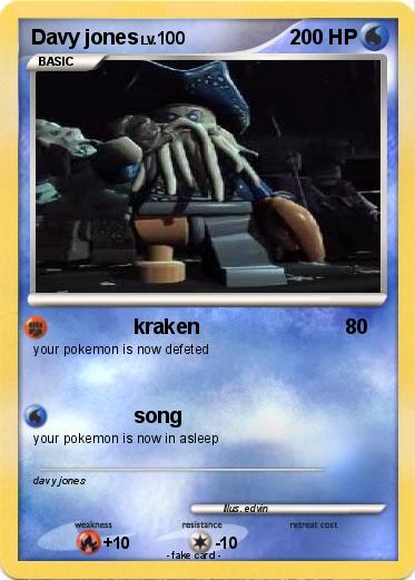 Pokemon Davy jones