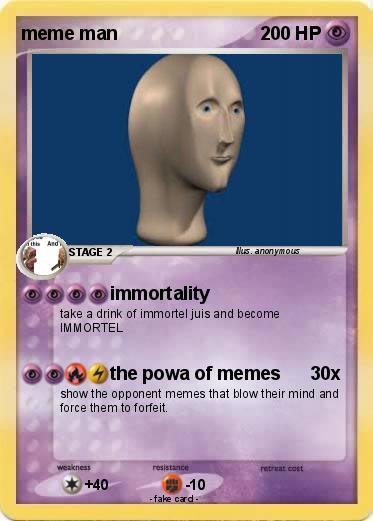 Pokemon meme man