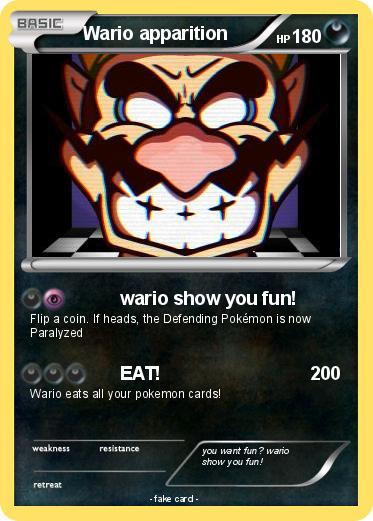 Pokemon Wario apparition