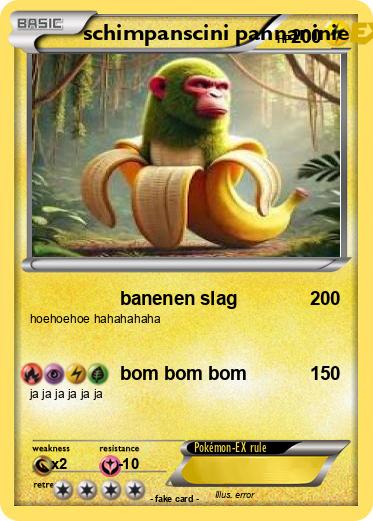Pokemon schimpanscini pannaninie