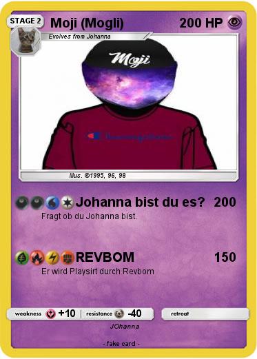 Pokemon Moji (Mogli)