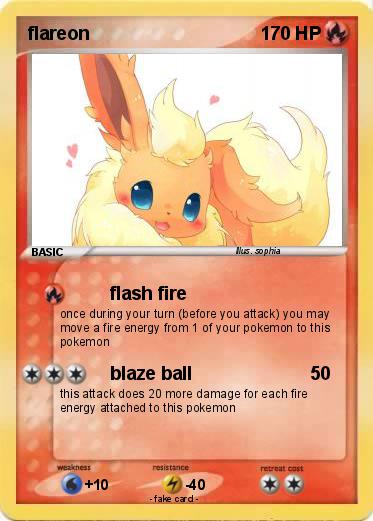 Pokemon flareon