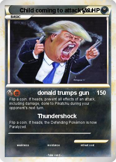Pokemon Child coming to attack you
