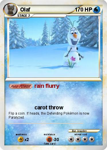 Pokemon Olaf
