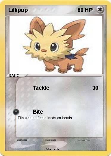 Pokemon Lillipup