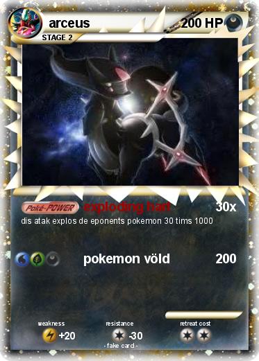 Pokemon arceus