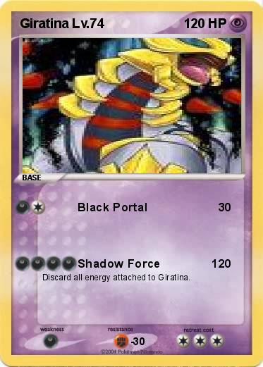 Pokemon Giratina Lv.74