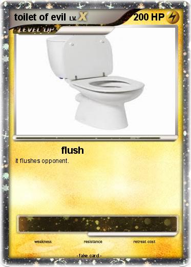 Pokemon toilet of evil