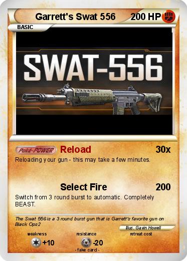 Pokemon Garrett's Swat 556