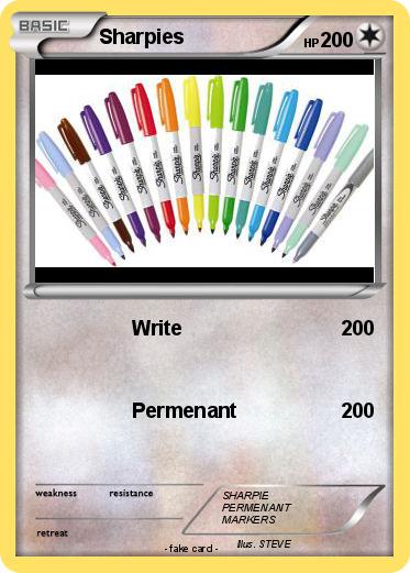 Pokemon Sharpies