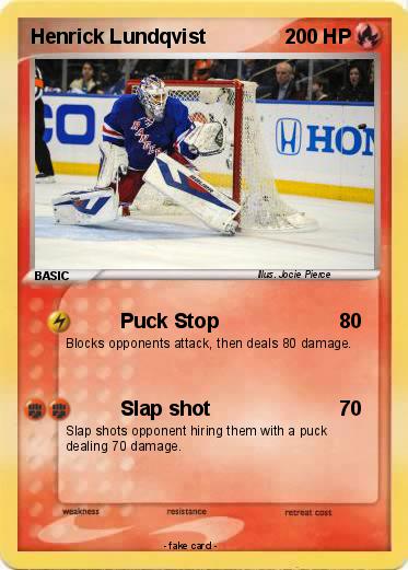 Pokemon Henrick Lundqvist