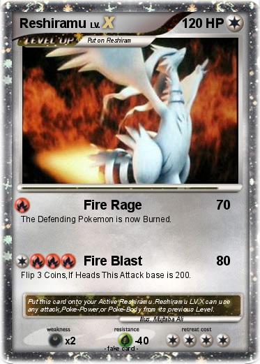 Pokemon Reshiramu