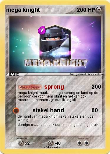 Pokemon mega knight