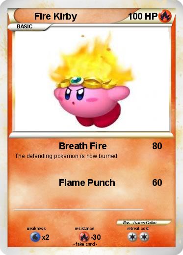 Pokemon Fire Kirby