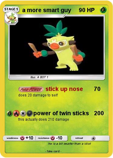 Pokemon a more smart guy