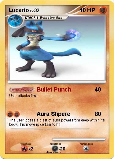 Pokemon Lucario