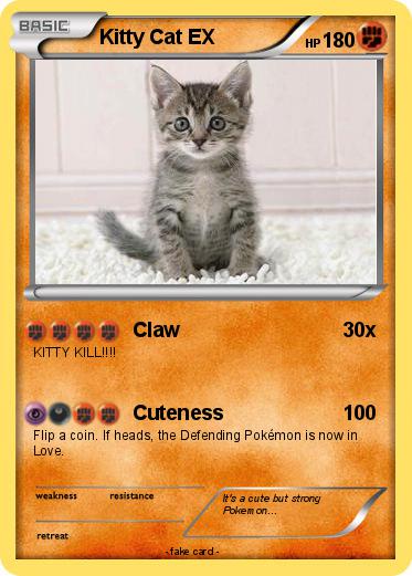 Pokemon Kitty Cat EX