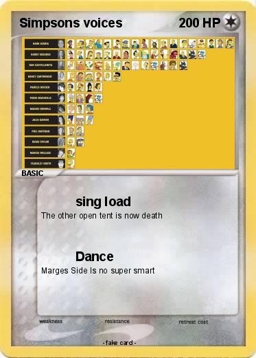 Pokemon Simpsons voices