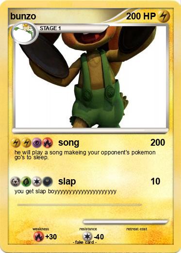 Pokemon bunzo