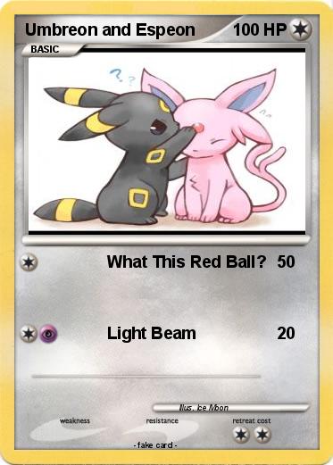 Pokemon Umbreon and Espeon