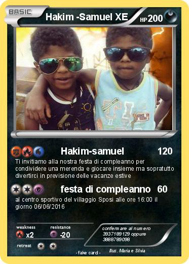 Pokemon Hakim -Samuel XE
