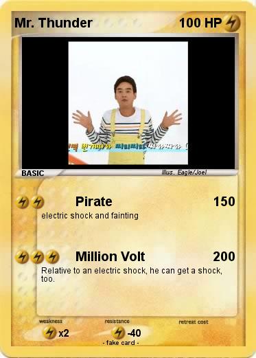 Pokemon Mr. Thunder