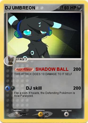 Pokemon DJ UMBREON