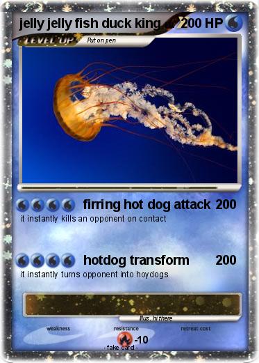 Pokemon jelly jelly fish duck king