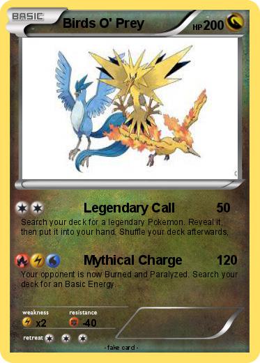 Pokemon Birds O' Prey