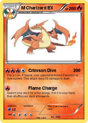 Pokemon M Charizard EX