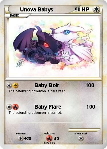 Pokemon Unova Babys