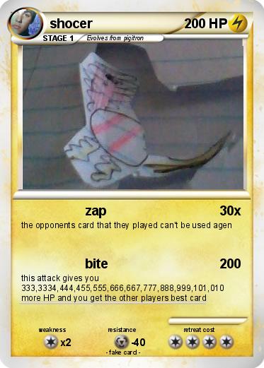 Pokemon shocer