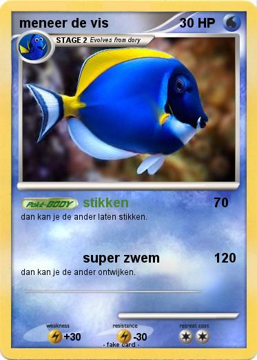 Pokemon meneer de vis