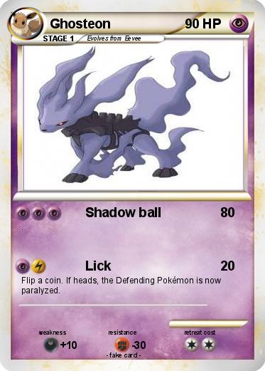 Pokemon Ghosteon