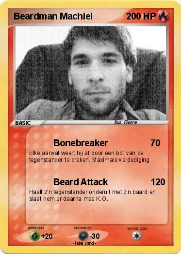 Pokemon Beardman Machiel