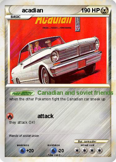 Pokemon acadian