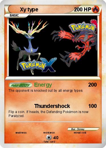 Pokemon Xy type