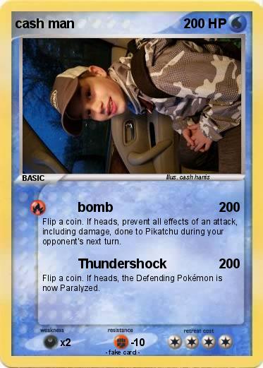 Pokemon cash man