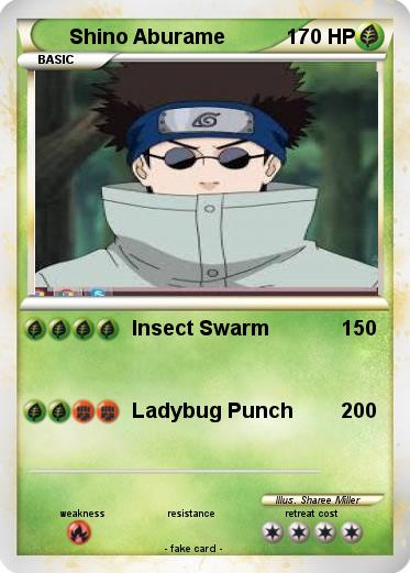 Pokemon Shino Aburame