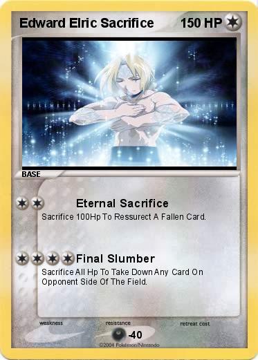 Pokemon Edward Elric Sacrifice       