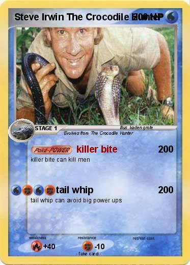 Pokemon Steve Irwin The Crocodile Hunter