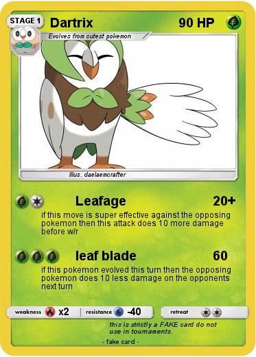Pokemon Dartrix