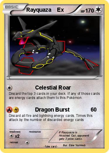 Pokemon Rayquaza    Ex