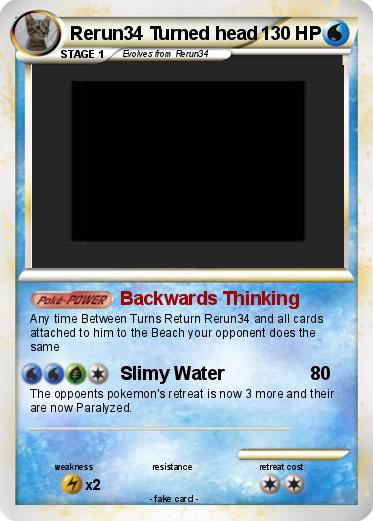 Pokemon Rerun34 Turned head