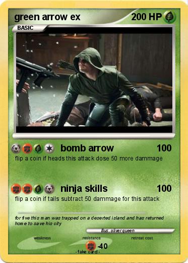 Pokemon green arrow ex