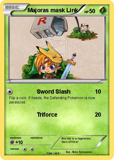 Pokemon Majoras mask Link