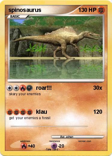 Pokemon spinosaurus